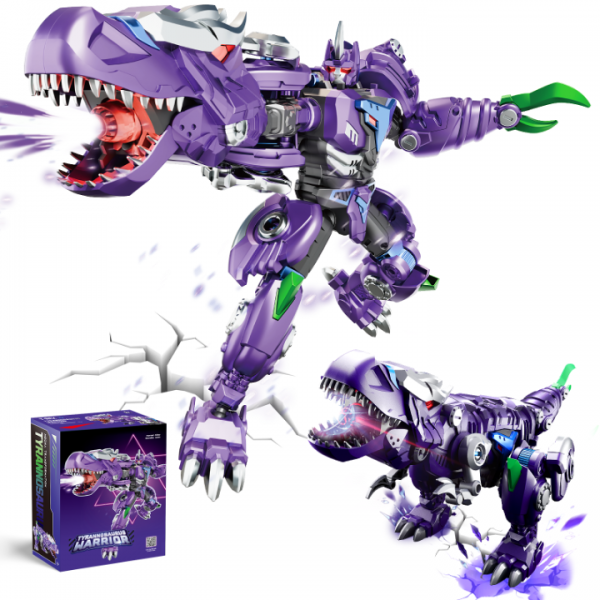 Resosese Transforming Toys Figures-Robot Toys for Boys, Action Figure for Kids Birthday Dinosaur Toys for Kids 8-14, ABS Metal Texture-Part of Alloy